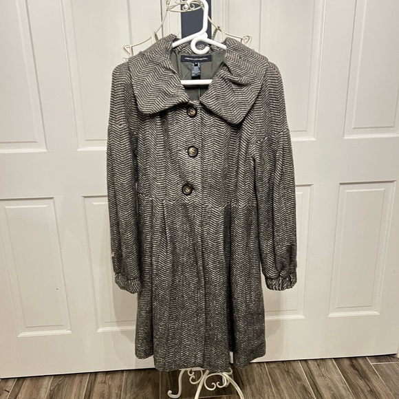 French connection grey wool coat - Picture 1 of 1